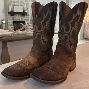 Ariat | Shoes | Ariat Mens Tombstone Western Boots In Pecan  display picture 3